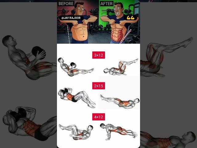 how to abs and six pack workout #shorts #gym #exercise #workout #gymmotivation