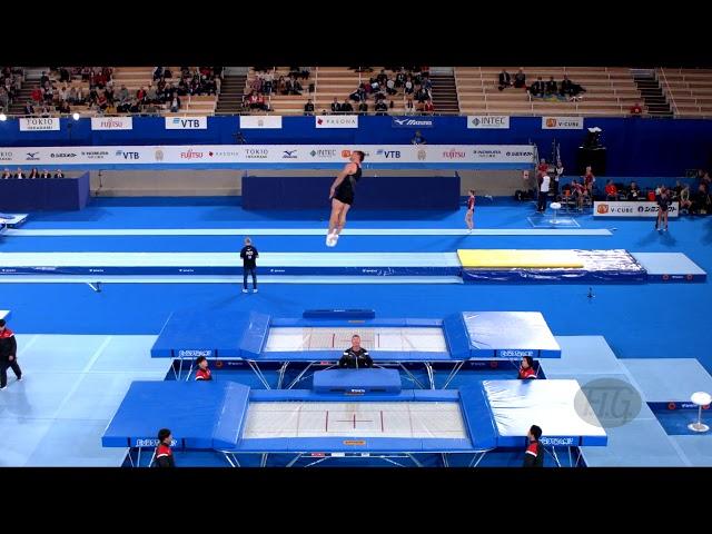 SCHMIDT Dylan (NZL) M - 2019 Trampoline Worlds, Tokyo (JPN) - Qualification Trampoline R2