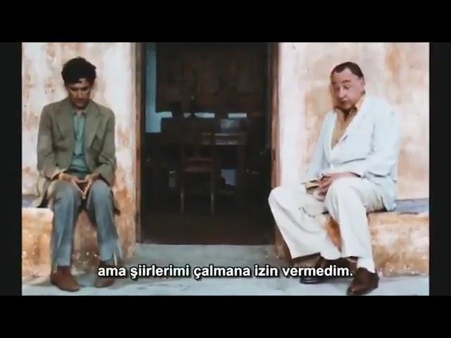 Postacı filmi şiir sahnesi