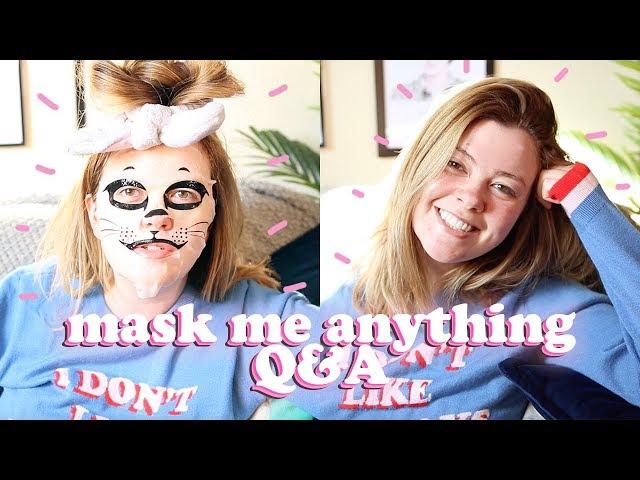 MASK ME ANYTHING - HONEST Q&A PLUS KOREAN SKINCARE JOY | LUCY WOOD