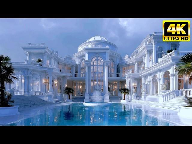  White Palaces of Infinity: Step Into a World Where Luxury Architecture Glows With Eternal Light