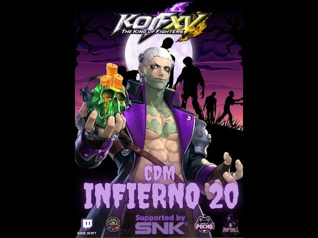 Mi participación en el torneo KOF XV CDM EL INFIERNO #20 (Crossplay)