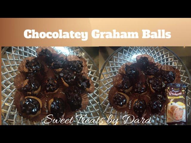 Chocolatey Graham Balls||Sweet treats by Dara||Dara Lim