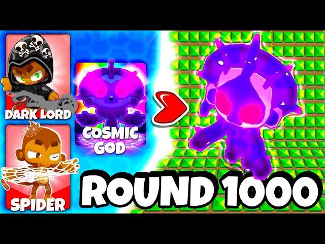 Unlimited MODS + Infinite UPGRADES vs ROUND 1,000 (Modded BTD 6)