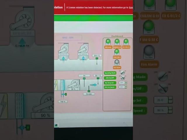 Building management system "BMS" tests in mall Al-Salam Alnajaf Iraq from #schneider_electric Part1