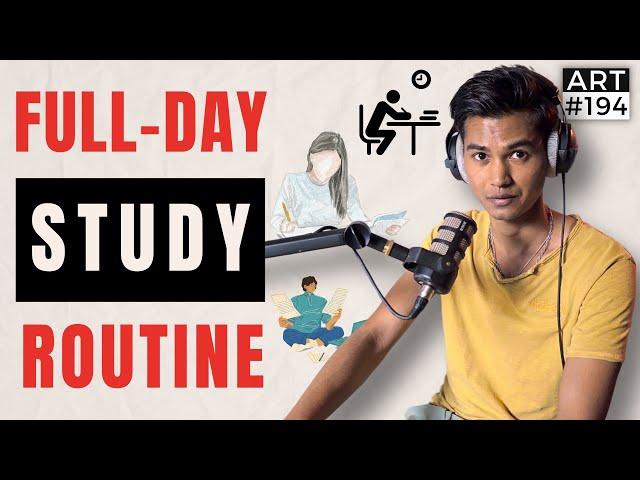 FULL DAY ROUTINE by AIR-4, IIT Bombay, ISRO, BARC #iitjee #neet #gate #isro #ART #podcast