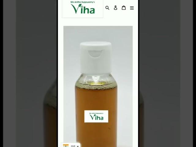 Authentic & Healthy Karunjeeraga oil | Viha Health Products | Anitha Kuppusamy Viha | Viha Online