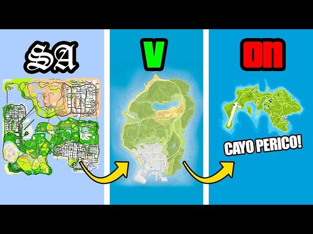 HOW to UNLOCK ALL ISLANDS in GTA Games? (Evolution)