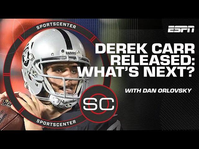 Dan Orlovsky's NINE teams Derek Carr could land next | SportsCenter