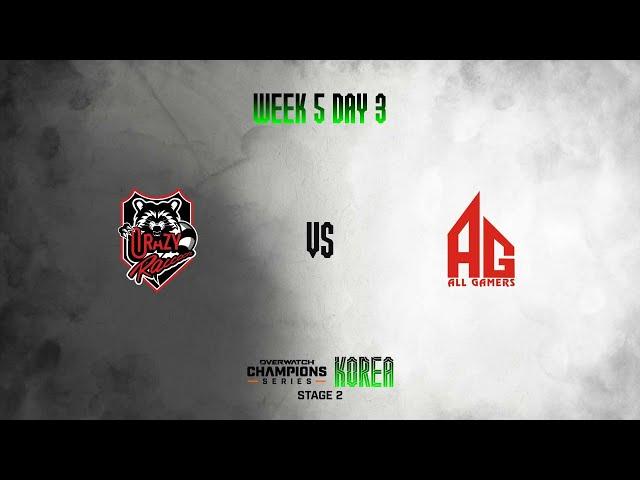 CR vs AGG｜5주차 3일｜2025 OWCS KOREA STAGE 2