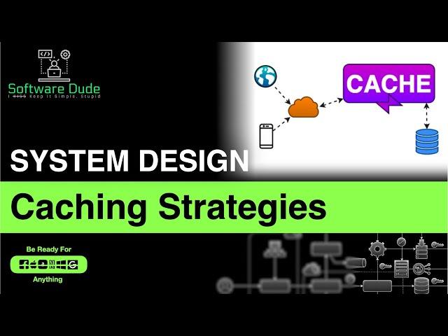 5 Caching Strategies | System Design Interview | Cache Aside, Read through, Write through | Patterns