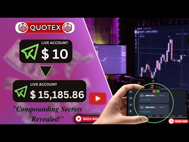 My $10 to $15,000 Challenge: Here’s How I Did It | #Quotex #trading #binarytrading