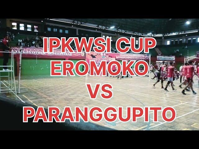 TIMBANGANE NGOPO:IPKWSI CUP 2024,BOLA VOLI PUTRA EROMOKO.VS.PARANGGUPITO