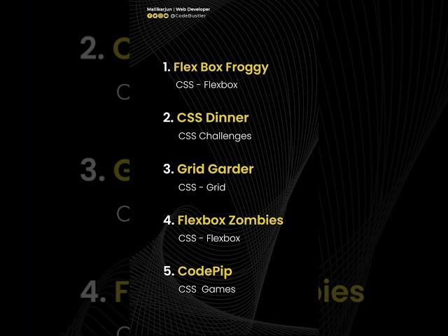Learn CSS By Playing Games #codebustler #shorts