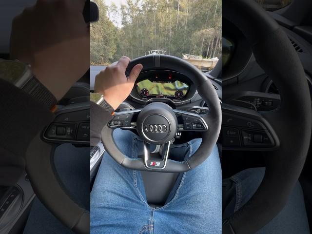 Coolest thing about the Audi TT: no unnecessary screens! #audi #tech #cars