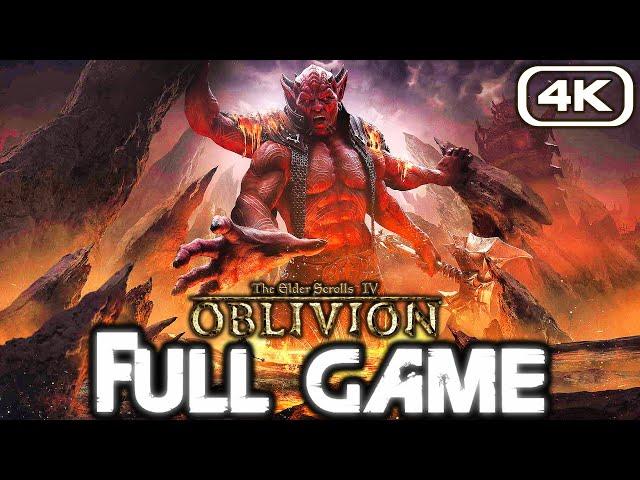 ELDER SCROLLS IV OBLIVION Gameplay Walkthrough FULL GAME (4K 60FPS) No Commentary