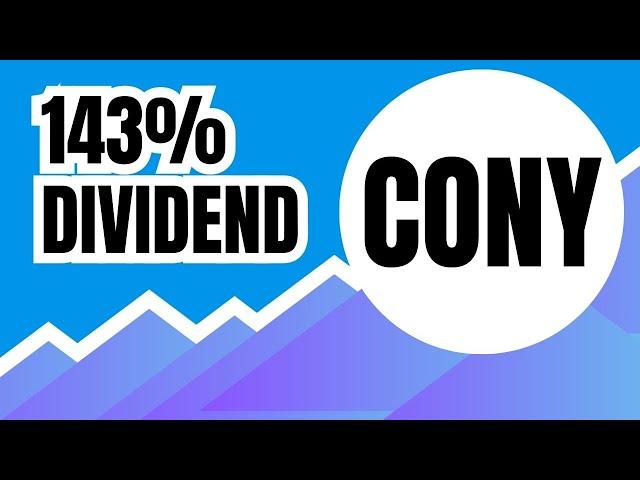 Is CONY the Best Dividend ETF Right Now?! | 143% Dividend Yield #CONY