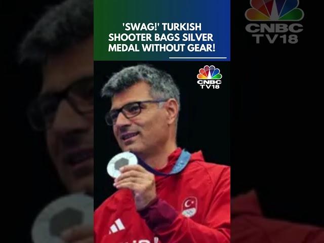 Turkish Shooter Yusuf Dikec Wins Silver at Paris Olympics Without Pro Gear | Paris Olympics | N18S