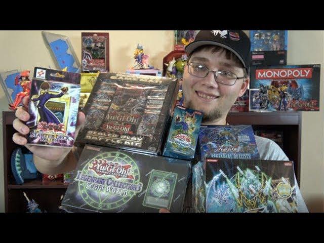 My Studio Tour + Sealed Yugioh Collection & Figures!