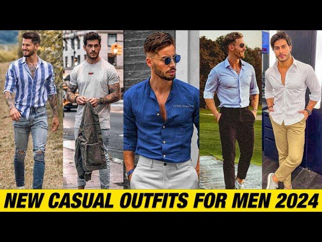 New Casual Outfit Ideas For Men 2024 | Best Men's Fashion 2024 | Men's Outfits And Style