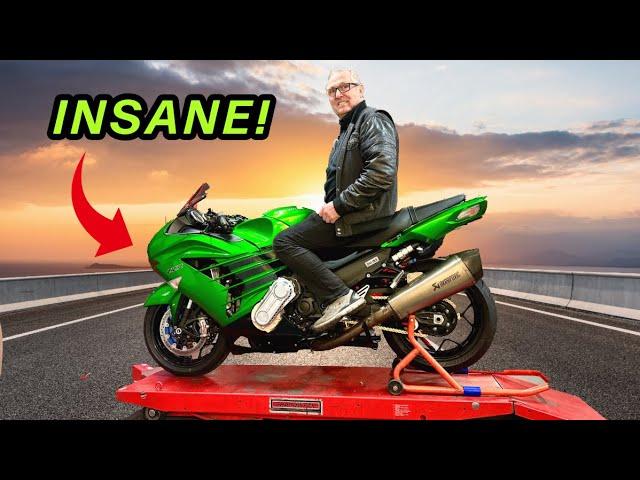 The Ultimate Street Bike! Supercharged Kawasaki ZZR1400!