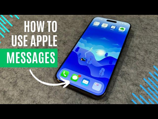 iPhone Basics for Seniors:  How To Use Apple Messages