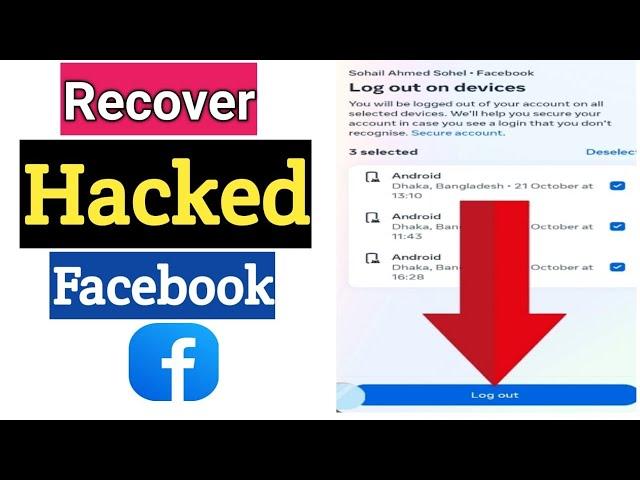 How to Recover Hacked Facebook Account 2024 | Facebook Hacked Recovery 2024