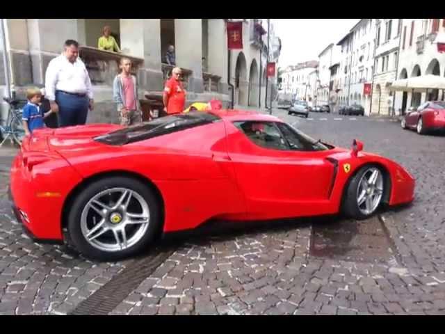 Ferrari Enzo crash