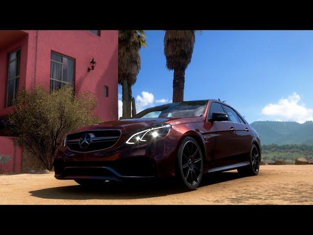 Forza Horizon 5 Ultra Graphic - Mercedes E63 AMG - Gameplay (4K)