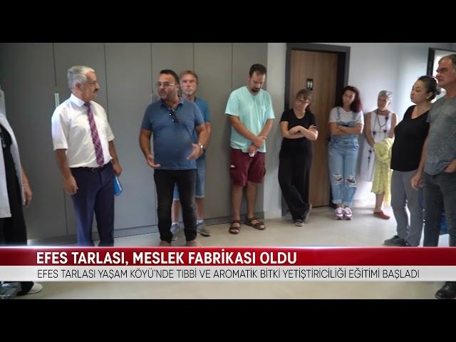 EFES TARLASI, MESLEK FABRİKASI OLDU