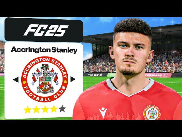 FC 25 ACCRINGTON STANLEY CAREER MODE - #8 A WIZARD IN RED