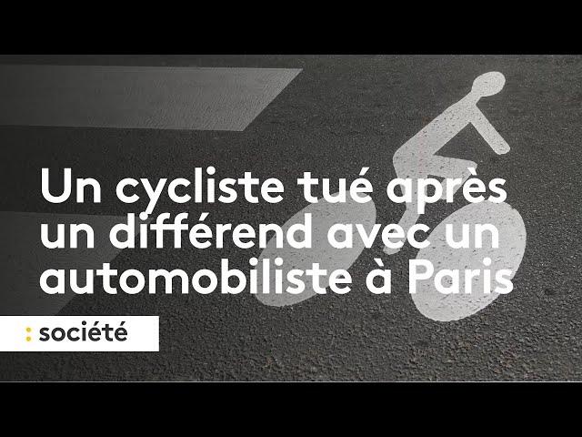 un cycliste tué, délibérément écrasé par un SUV à Paris