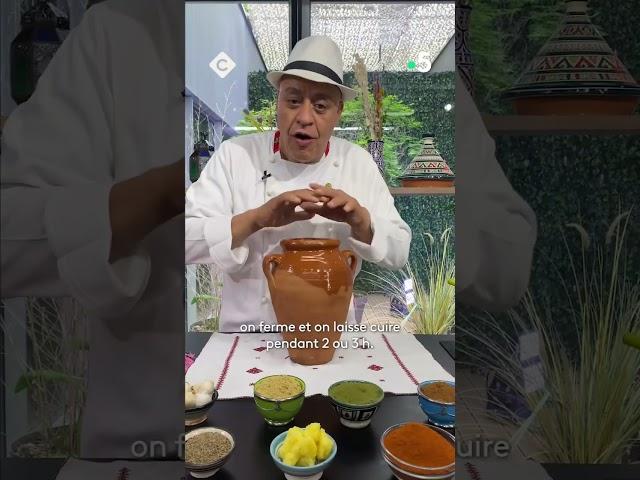 Tanjia traditionnelle par le chef Moha Fedal, ambassadeur de la gastronomie Marocaine ‍ #CàVous