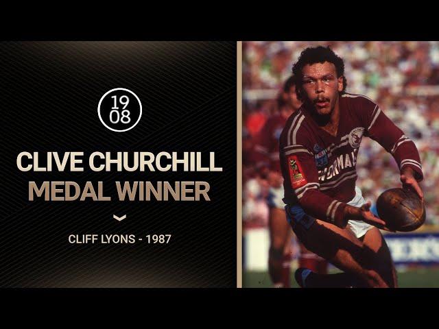 Classic Clive Churchill Medal Highlights | Cliff Lyons | 1987