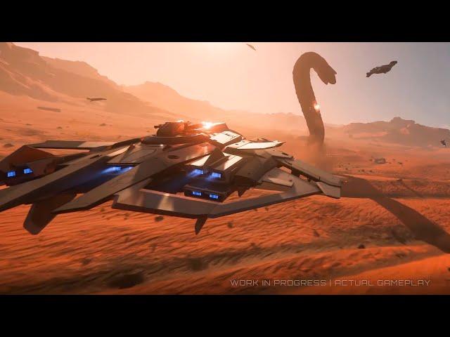 Star Citizen - Sandworm Gameplay | 4K