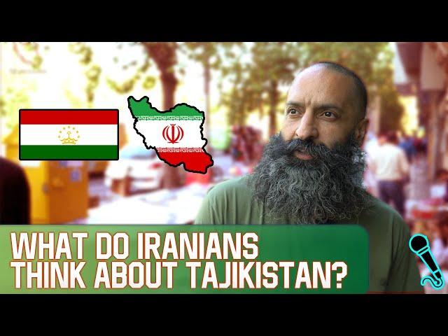 What do Iranians think about Tajikistan?