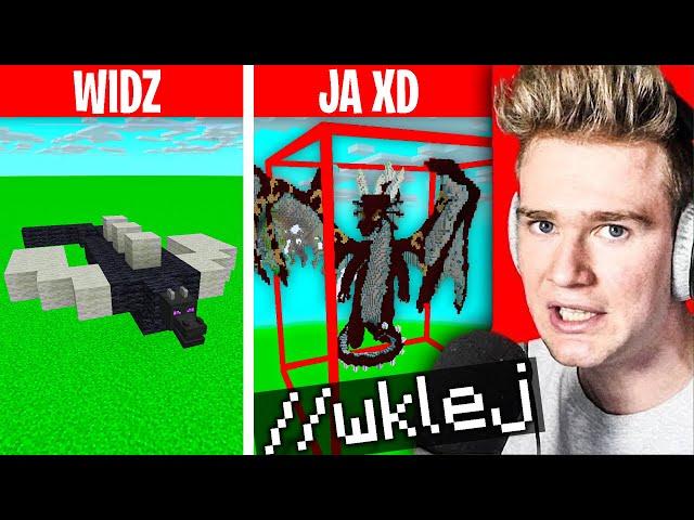 OSZUKUJE W KONKURSIE BUDOWANIA DLA WIDZÓW #2 XD | Minecraft Extreme