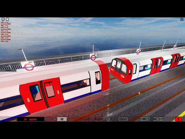 Roblox London Underground Jubilee Line from Kingsbury to Stanmore