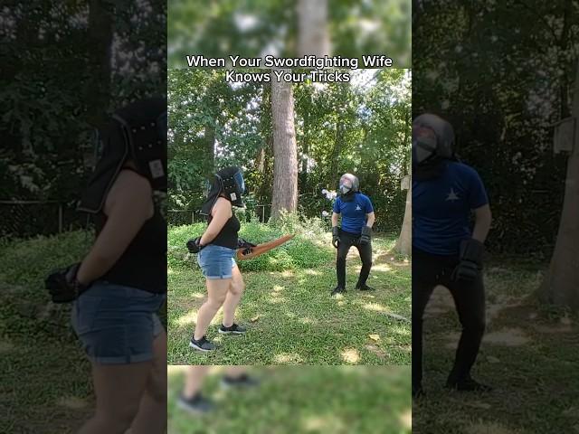 When Your Swordfighting Wife Knows Your Tricks