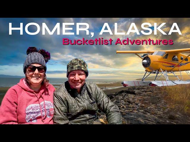 BOATS, PLANES & BEARS…Oh My! Homer, Alaska has it all! Two Bucket list trips gifted to us!