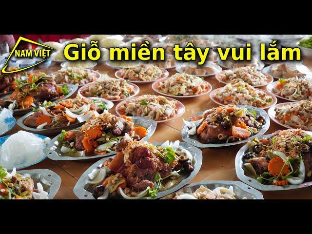 Về miền tây ăn giỗ : Nhà Má 3 Nam Việt là Bao vui - Bao no