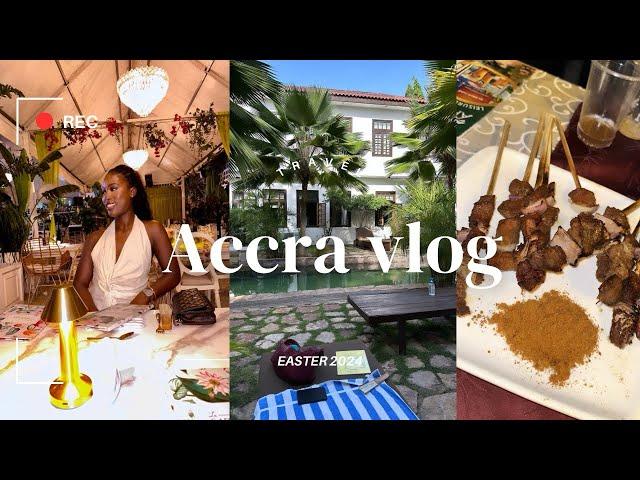 GHANA VLOG | Hair, Accra nights and Easter