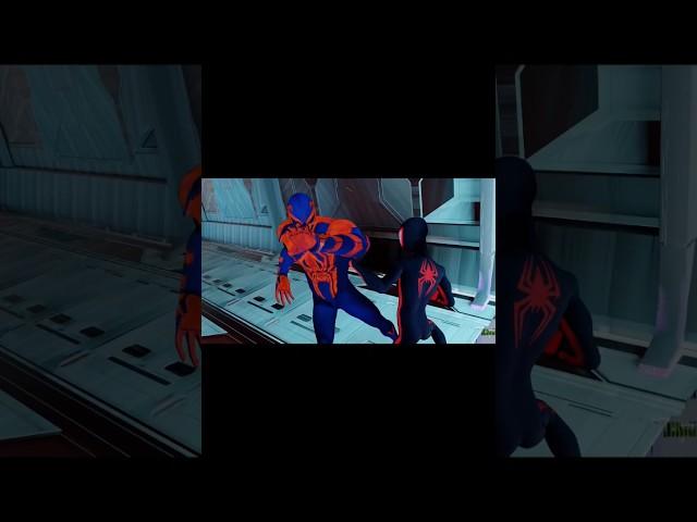 Impressive spiderverse Animation by loicpix (IG).  #3d #UE5 #unity #gamedev #spiderverse