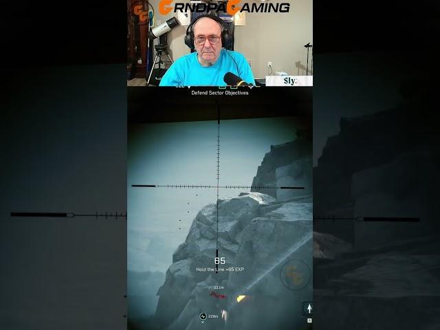71 Year old lands some wicked snipes #fypviral #deltaforce #grndpagaming #trending #pcgaming #gamer