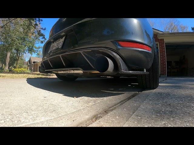 MK6 GTI Eurojet Catback Exhaust Revs