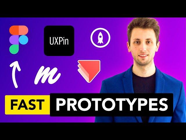 My 5 BEST Prototyping tools for UI/UX Designers