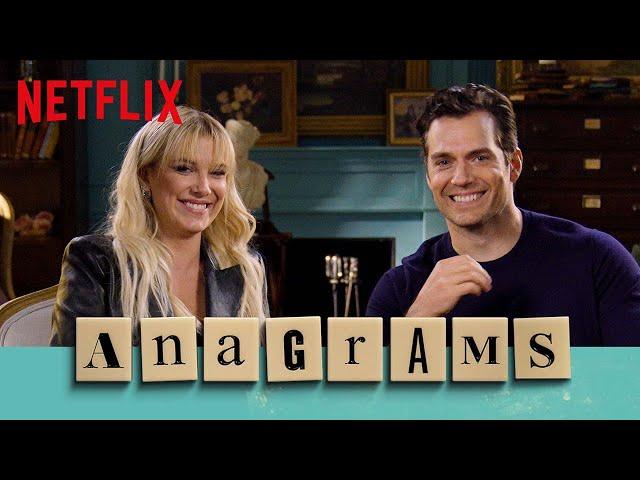 Millie Bobby Brown & Henry Cavill Play Anagrams | Enola Holmes 2 | Netflix