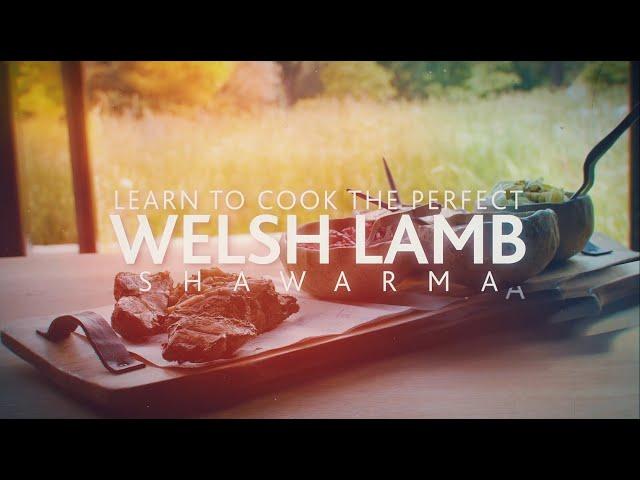 Gareth Ward's Welsh Lamb Shawarma banquet