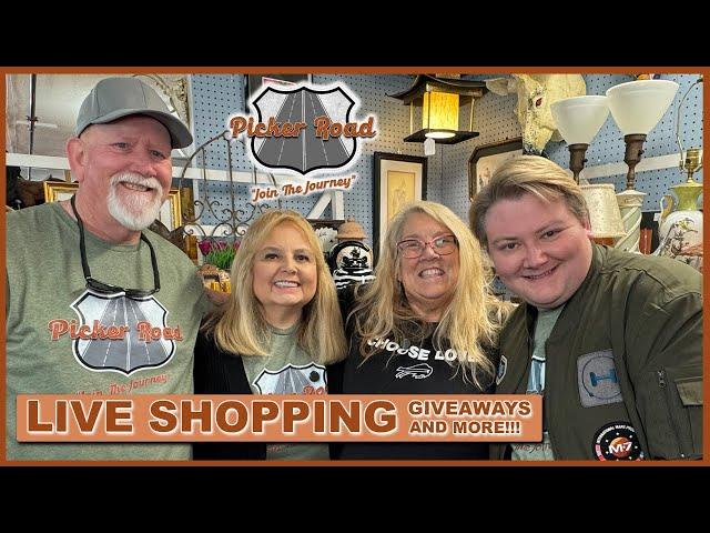 Picker Road Live! Shopping, Giveaways & More! Join the Journey! 11/08/2024