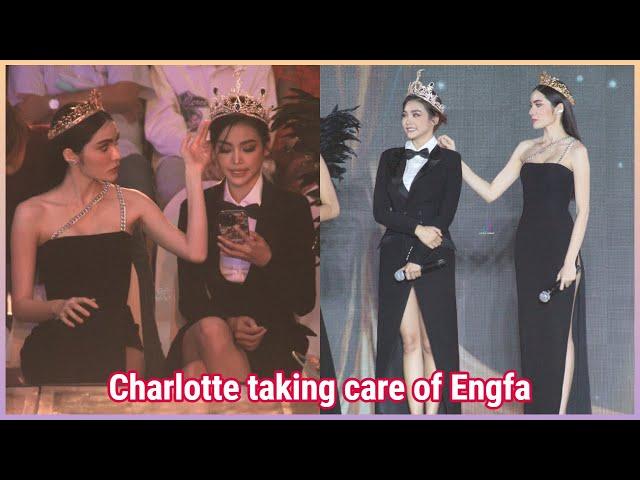 [EngLot] Charlotte taking care of Engfa During Final Miss Grand Chachoengsao 2023